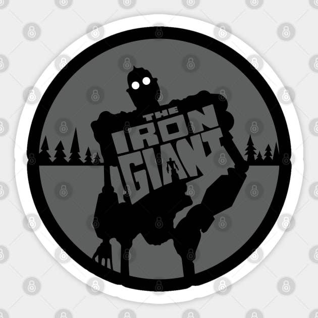 Iron Giant Sticker by shablamaflam